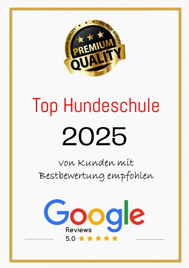 Auszeichnung Top Hundeschule 2025